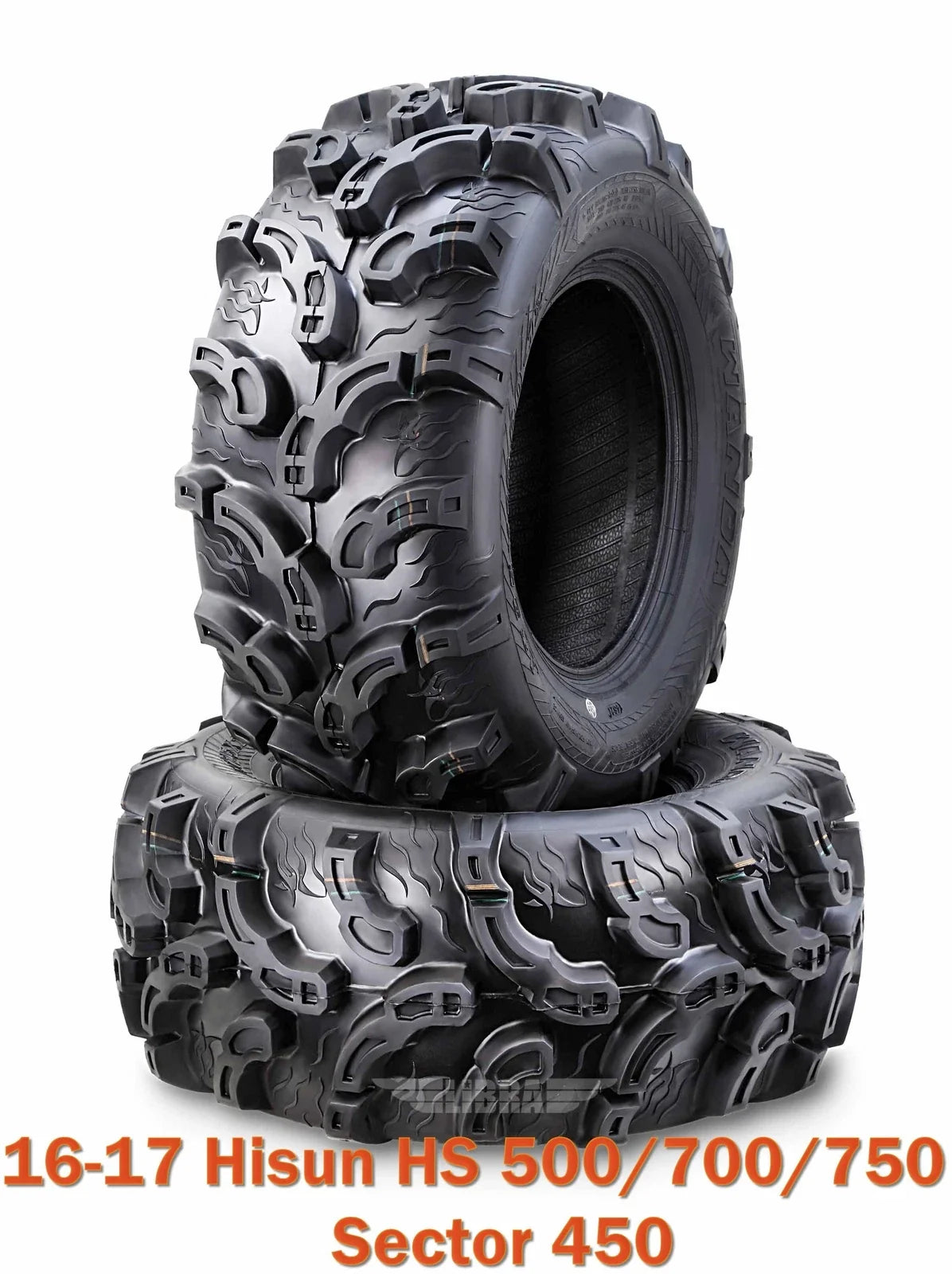 Set of 2 Front Tires 26x9-12 for Hisun HS 500/700/750 Sector 450 (2016–2017)