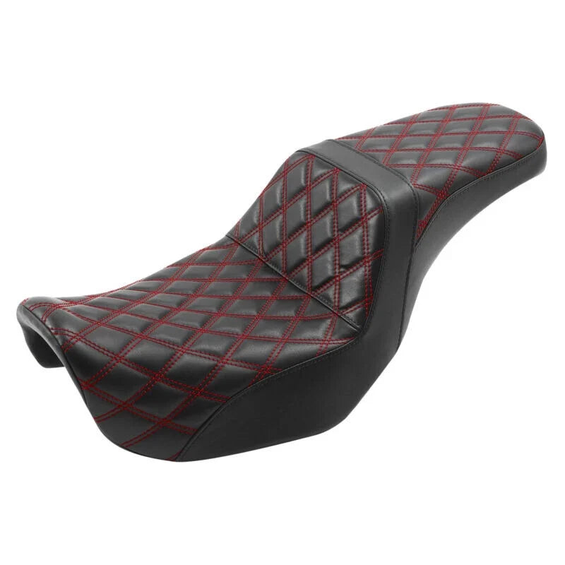 Driver Passenger Seat for Harley Dyna Street Fat Bob Super Wide Glide (2006–2017)