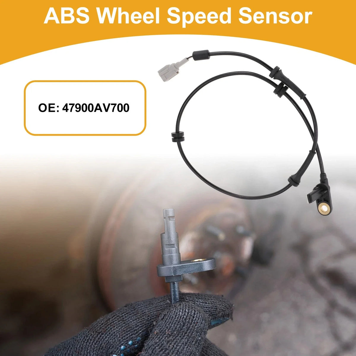ABS Wheel Speed Sensor No. 47900AV700 for Nissan Primera (1990–2001)