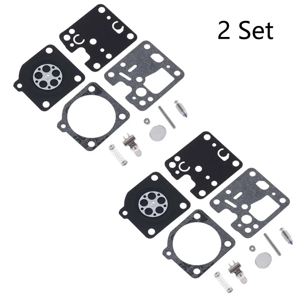 Set of 2 Carburetor Repair Kits for ECHO ES230 ES231 PB230 PB231 (RB-107)