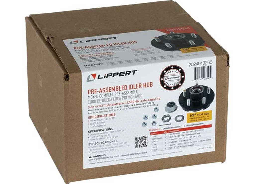 Idler Hub Kit 3.5K for Lippert (2024013263)