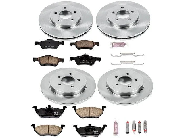 Brake Pad and Rotor Kit for Mazda Tribute (2005–2006) PC671JC