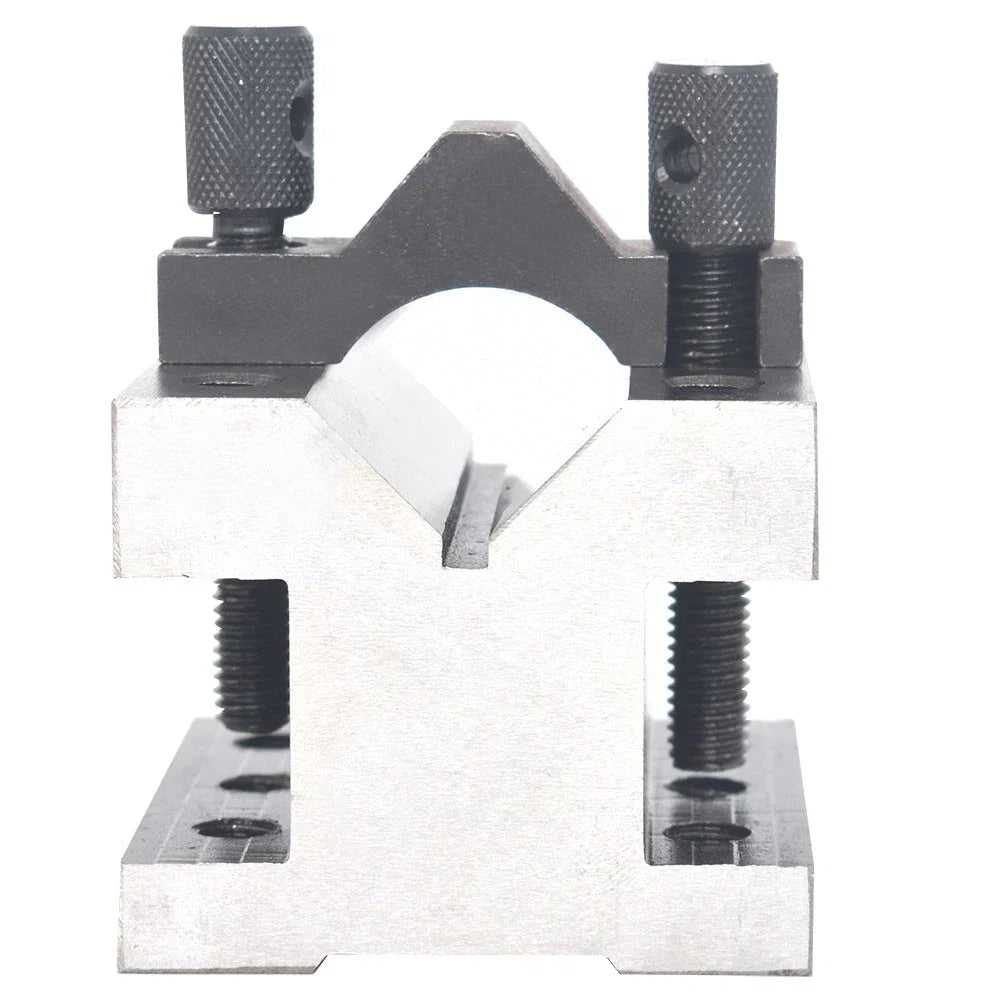 V Block & Clamp Set for Machinist Tool (2-3/8'' x 2-3/8'' x 2'')