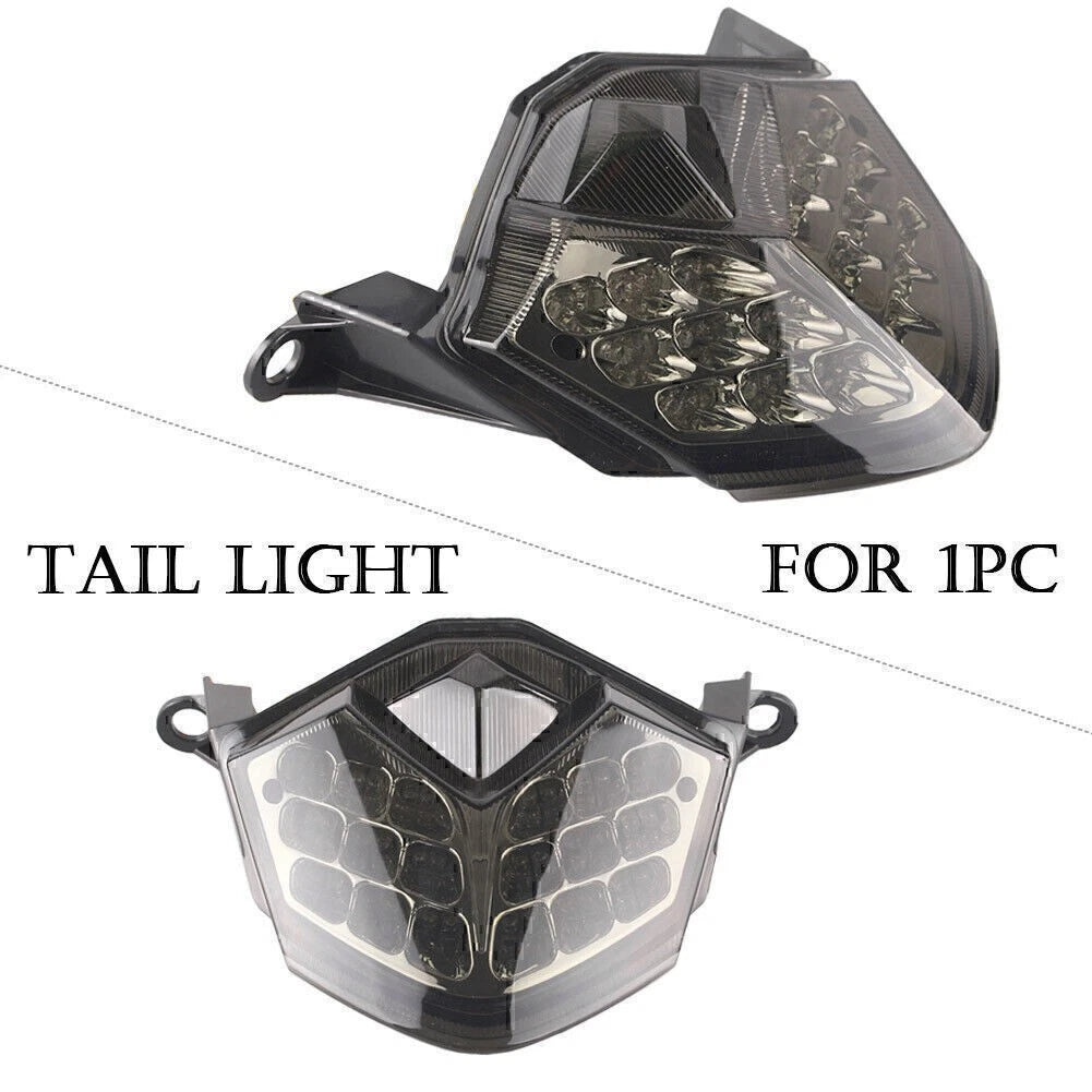 LED Rear Brake Tail Light Turn Signal for Kawasaki Ninja ZX6R 2009–2012