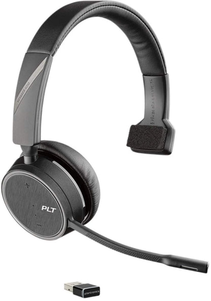 Plantronics Poly 4210 UC Bluetooth Headset for USB-A (Single-Ear)
