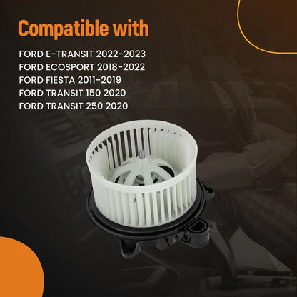 HVAC Heater Blower Motor with Fan for Ford Transit 150 250 350 (2015–2023) 700288 FO3126140