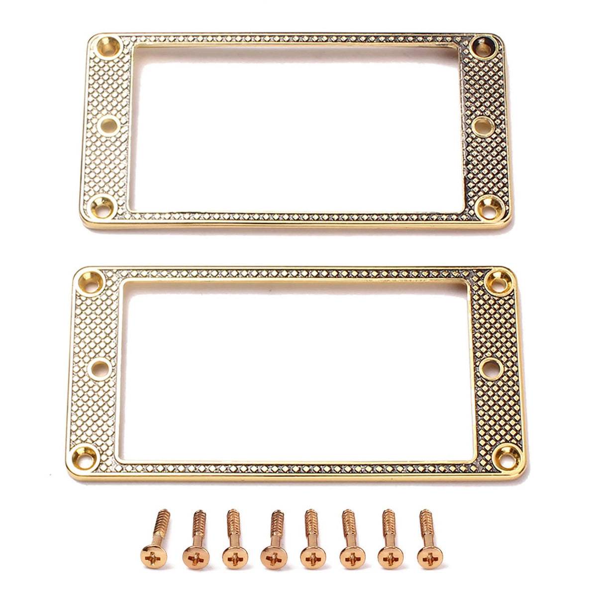 2X Guitar Humbucker Pickup Rings for Les Paul SG ES DOT (91x45mm)