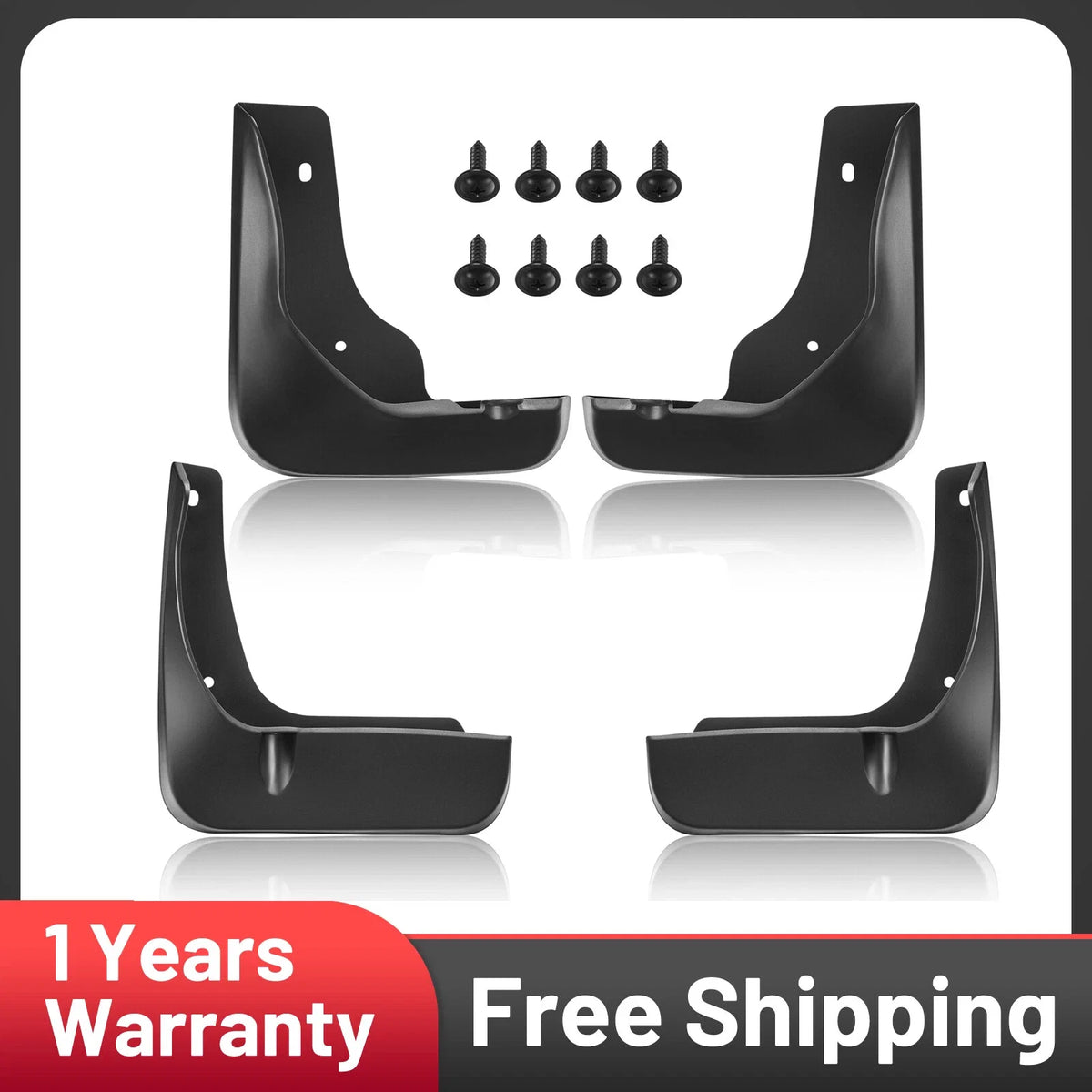 Set of 4 Splash Mud Guards for Toyota Camry (2012–2014)