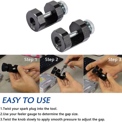 12mm & 14mm Engine Spark Plug Gap Tool for Universal Cars