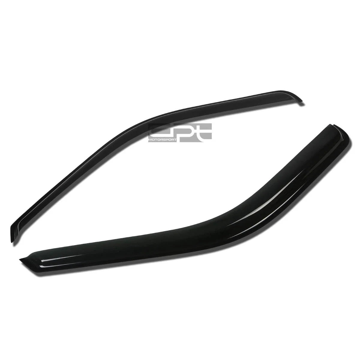 Set of 2 Smoke Window Visors for Ford Super Duty (1999–2016)