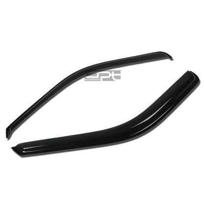 Set of 2 Smoke Window Visors for Ford Super Duty (1999–2016)
