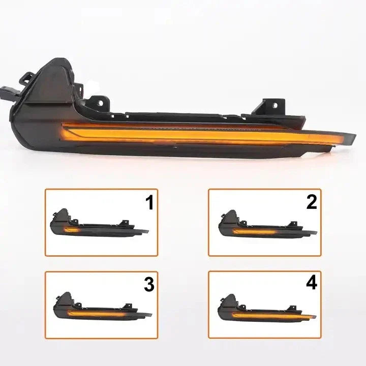 Sequential LED Side Mirror Light Turn Signal for Audi A6 C7 S6 RS6 (2013–2018)