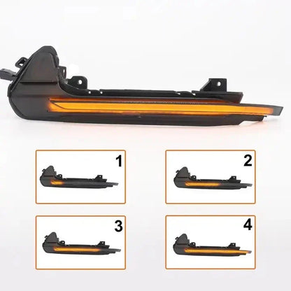Sequential LED Side Mirror Light Turn Signal for Audi A6 C7 S6 RS6 (2013–2018)