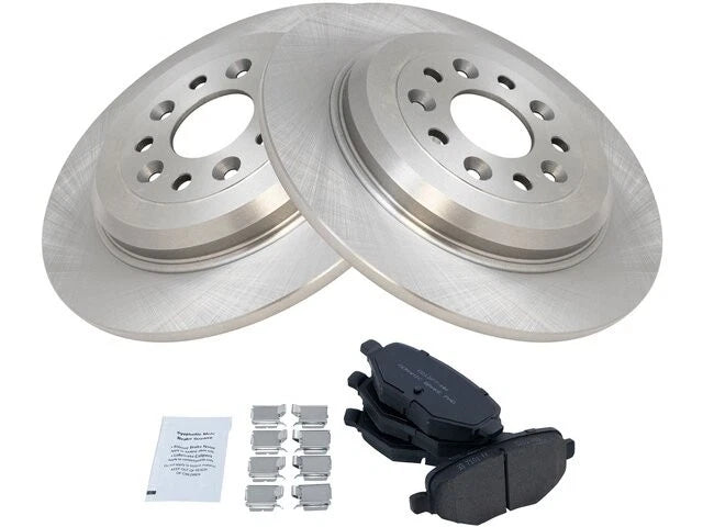 Brake Pad and Rotor Kit for Lincoln MKS (2009–2012) 14937GTPX