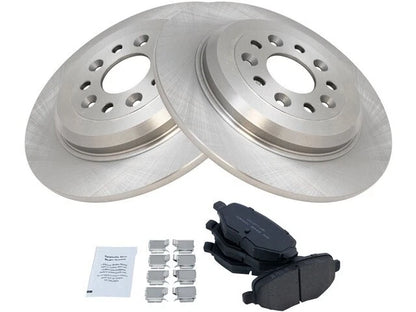Brake Pad and Rotor Kit for Lincoln MKS (2009–2012) 14937GTPX