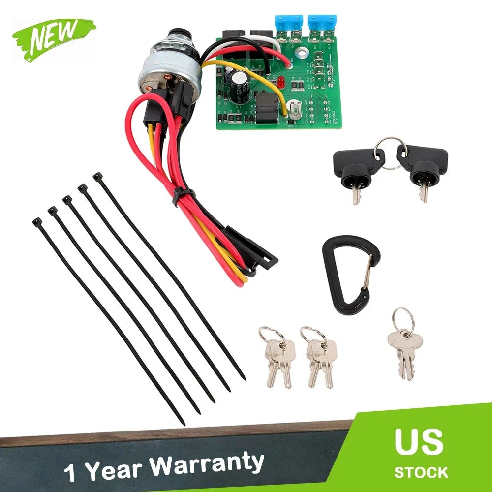 Ignition Key Switch Module AM132500 for John Deere GT225 GT235 GT245 GX325 GX255 (2000–2009)