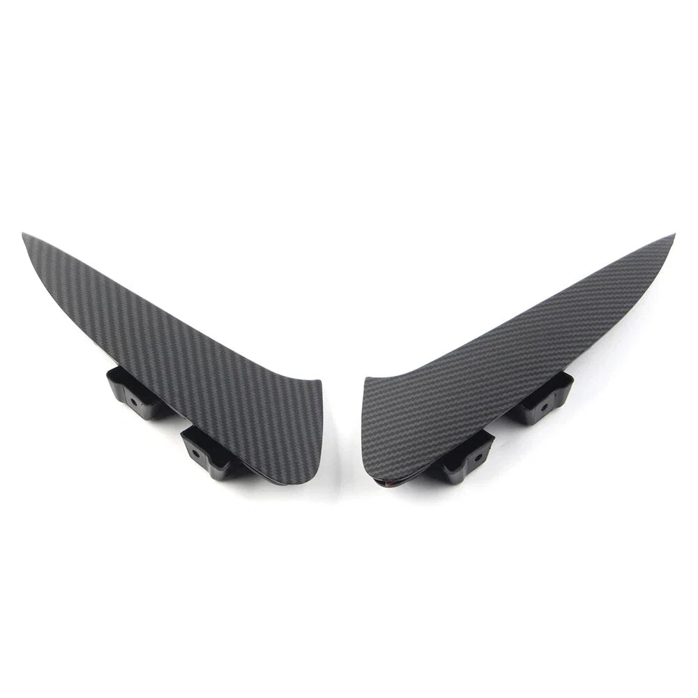 2X ABS Rear Bumper Grille Slats Spoiler Trim for Mercedes Benz CLA (2020–2023)