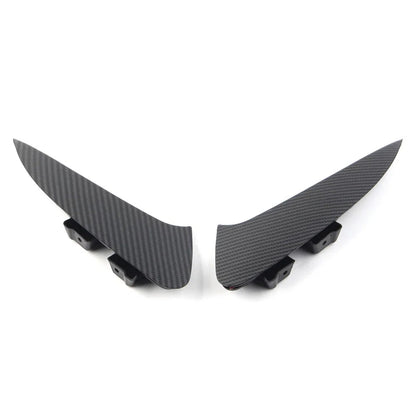 2X ABS Rear Bumper Grille Slats Spoiler Trim for Mercedes Benz CLA (2020–2023)