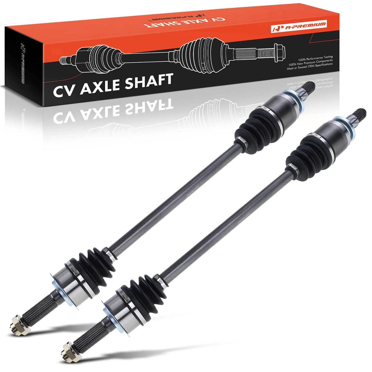 A-Premium 2X Rear CV Axle Assembly for Subaru Legacy Outback (2005–2009) 28421AG02A, 28421AG02B, 28421AG02C, 66-7375