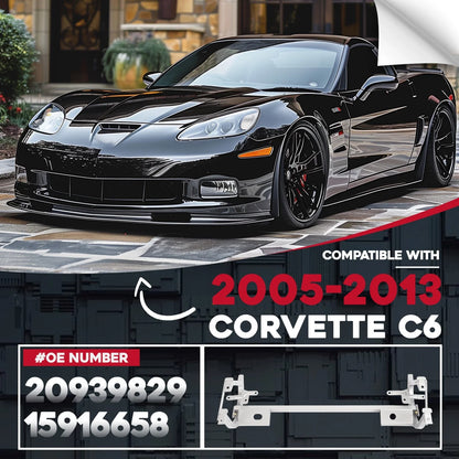 Lower Radiator Core Support Skid Bar Plate for Chevy Corvette C6 (2005–2013) 20939829