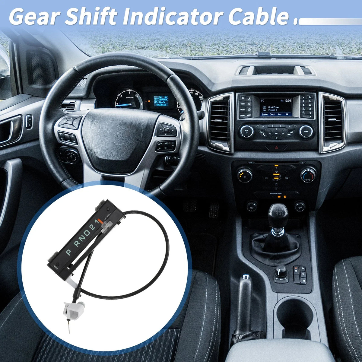 Gear Shift Indicator Assembly Cable for Ford Ranger (2004–2011) No. 6L5Z-7A110-AA