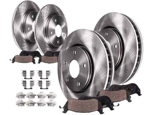 Brake Pad and Rotor Kit for Audi A4 (2009–2011) 11116XQZQ