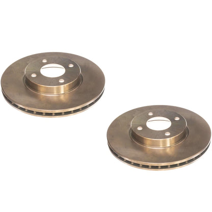 Set of 2 Powerstop Brake Discs for Nissan Kicks Play (2018–2025) SET-P15JBR1765-2
