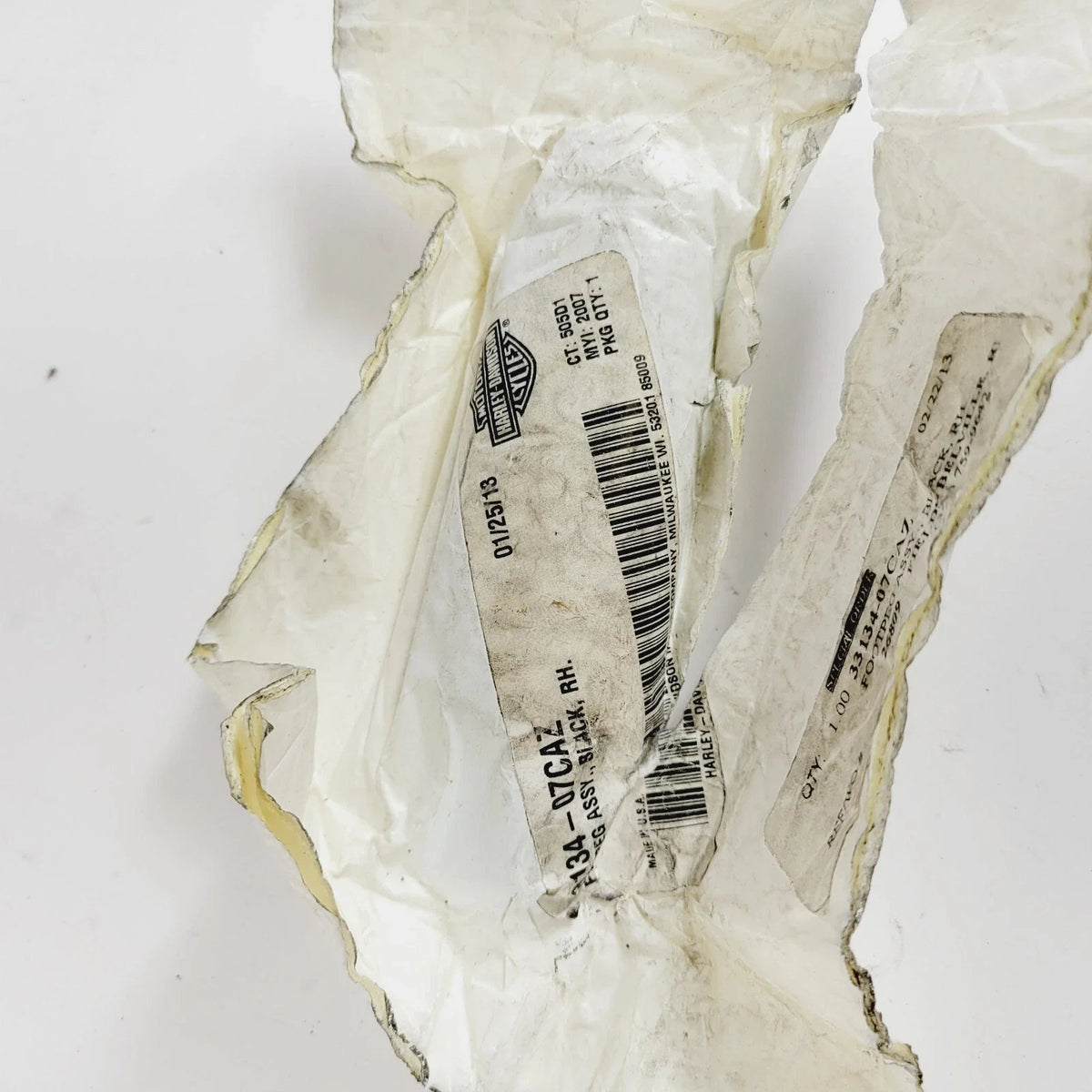Right Hand Side Foot Peg for Harley Davidson V-Rod/Sportster (2007) 33134-07