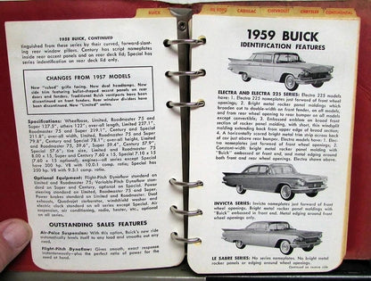 Used Car Facts Book for American Automobiles (1954–1959)