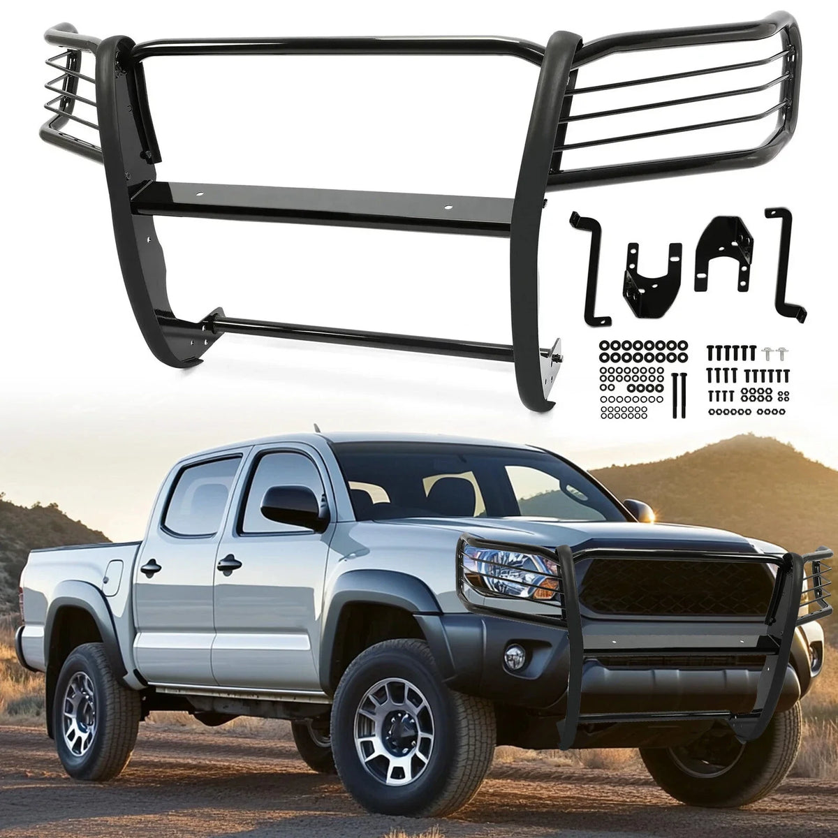 Brush Grille Guard Reinforcement for Toyota Tacoma (2005–2015)