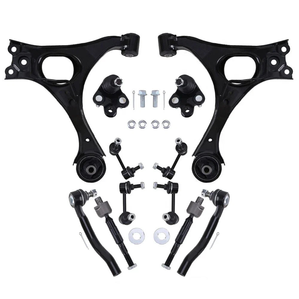12x Front Lower Control Arms Sway Bars Suspension Kit for Honda Civic (2006–2011)