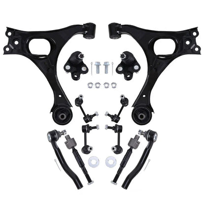 12x Front Lower Control Arms Sway Bars Suspension Kit for Honda Civic (2006–2011)