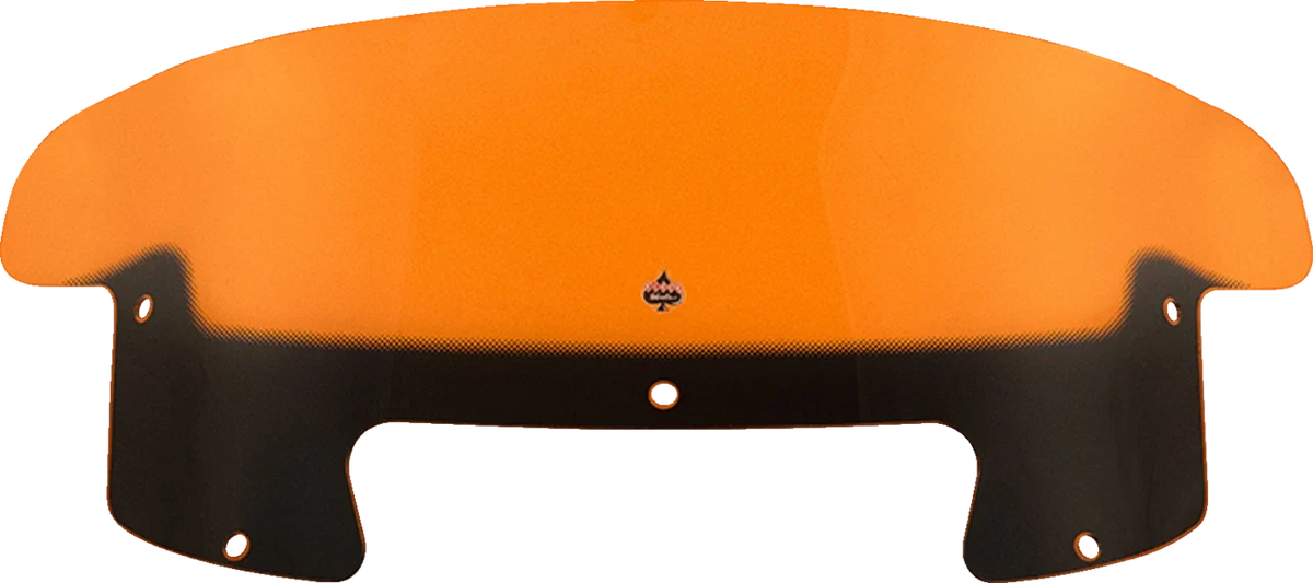 Klock Werks Kolor Flare Windshield 8" Orange for Indian (2014–2023) KWW-04-0628