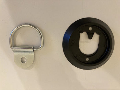 Set of 4 D Ring Tie Down Loops for Trailer Truck Bed (E30024Z)