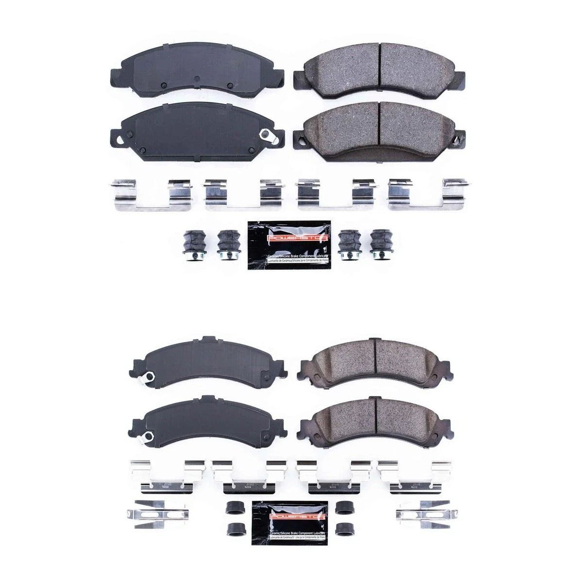 PowerStop Z23 Carbon-Fiber Disc Brake Pad Kit for Sierra 1500 Classic (2007–2007)