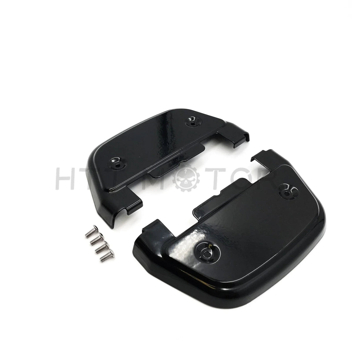 Passenger Footboard Covers for Harley Street Bob/Road Glide/Street Glide (2018–2023) Black
