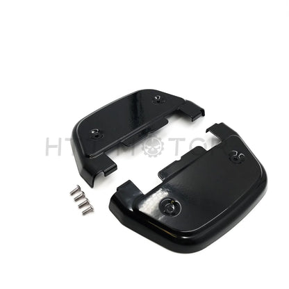 Passenger Footboard Covers for Harley Street Bob/Road Glide/Street Glide (2018–2023) Black