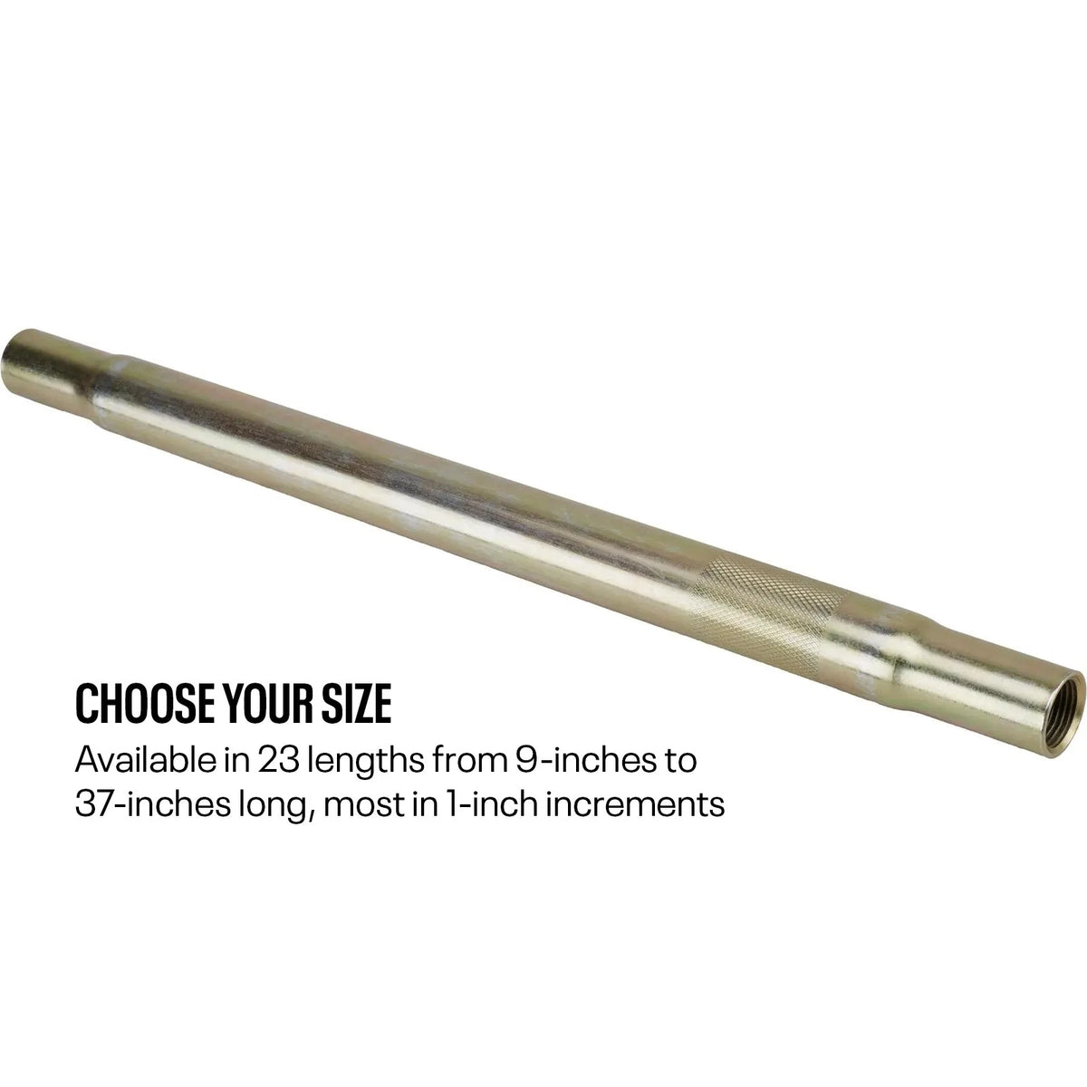3/4 Thread Swedged Steel Tube for Speedway IMCA (91034234-26) 26 Inches Long