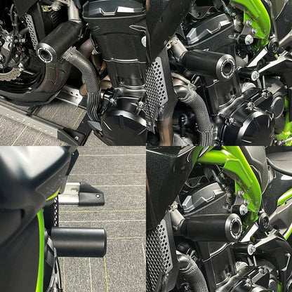 CNC Frame Sliders Crash Guard for Kawasaki Z 900SE (2022+) Z 900 RS (2017–2023)