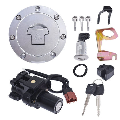 Ignition Switch Fuel Gas Cap Seat Lock Key for Honda CBR 600RR 1000RR (2007–2014)