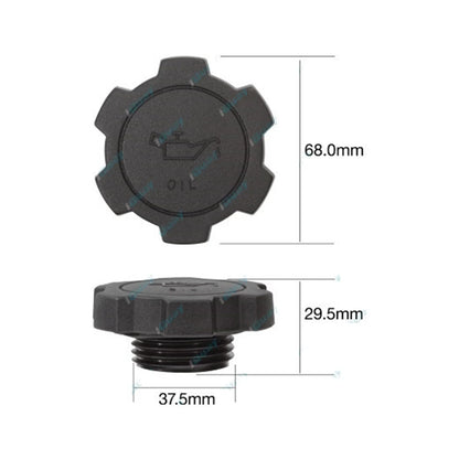 Oil Filler Cap for Toyota 4Runner Hilux Surf KDN215 3.0L 1KD-FTV Engine 02~09