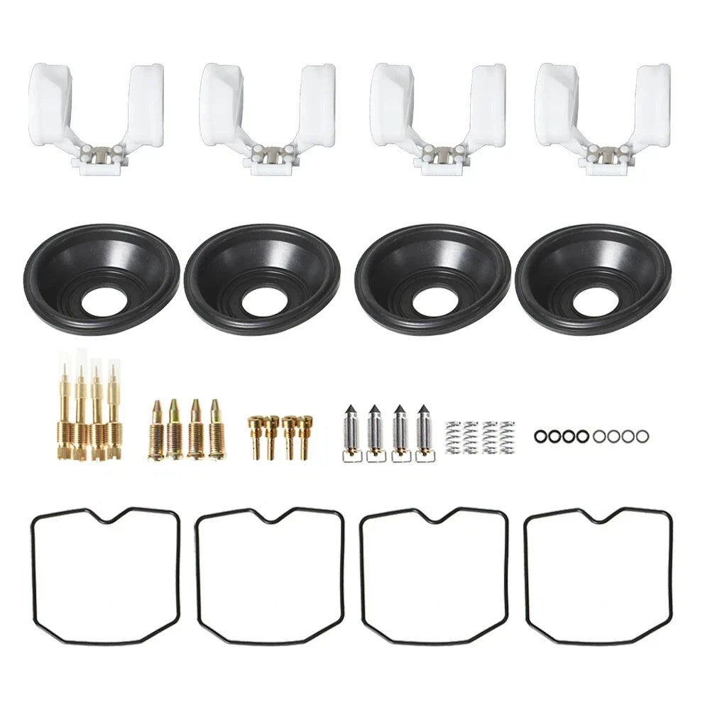Set of 4 Carburetor Repair Kits for Kawasaki ZX1100 GPz1100 (1995–1997)