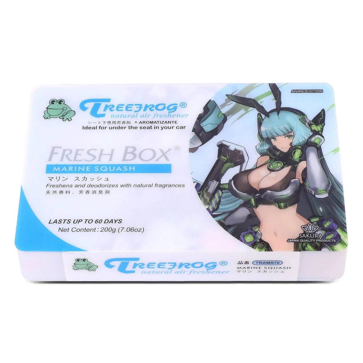 Air Freshener for Car Office Bathroom Home Treefrog Marine Squash 200g
