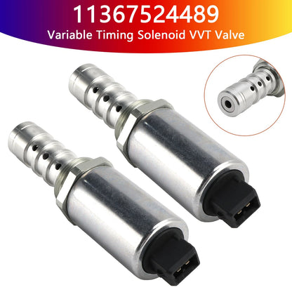 2X Variable Timing Solenoid VVT Valve 11367524489 for BMW 540i 740i X5 (1997–2003)