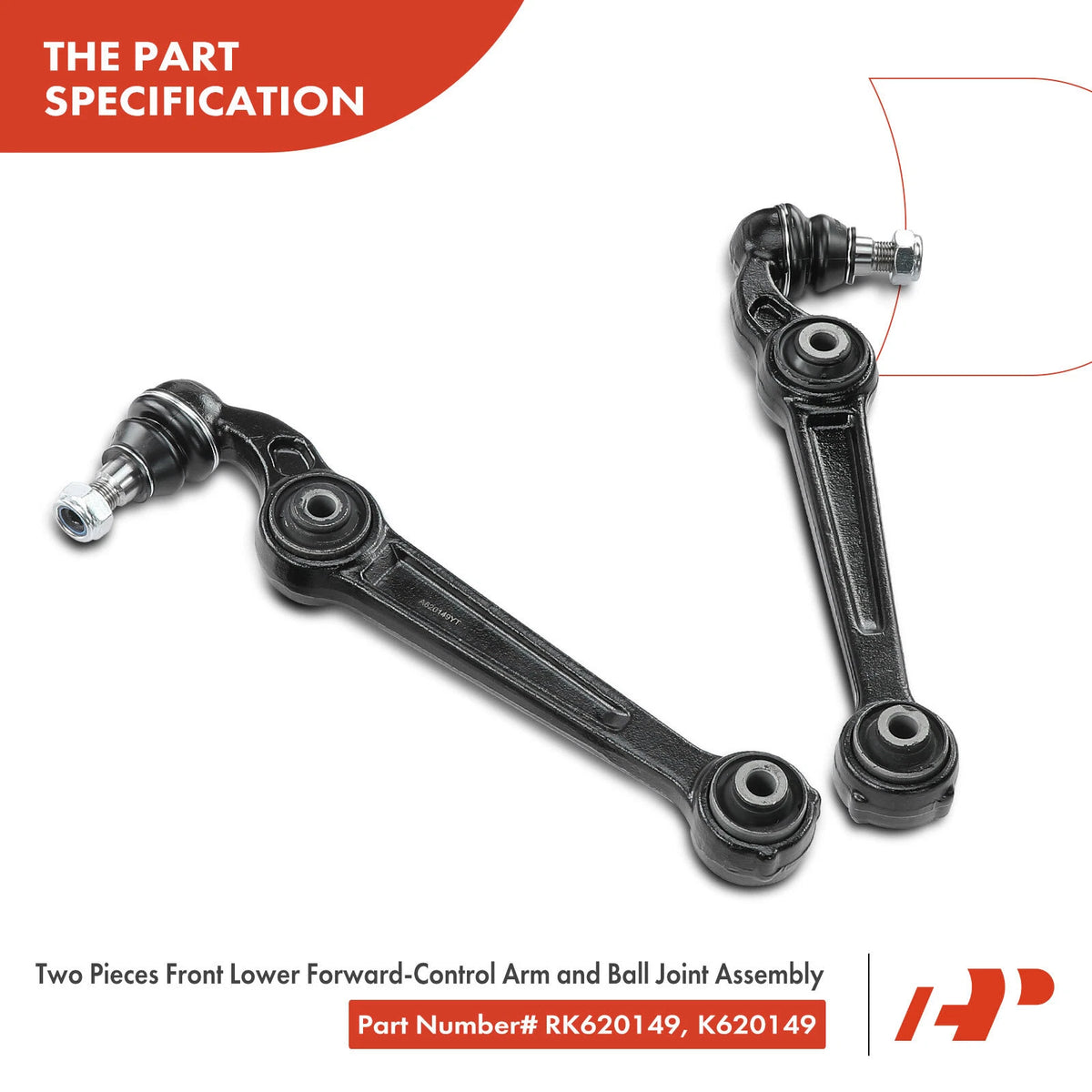 Front Control Arm Stabilizer Bar Link Tie Rod End for Lincoln Ford (2000–2023) - 7E5Z3078R, AE5Z3078A, BE5Z3078A, 7E5Z3079L, BE5Z3079A