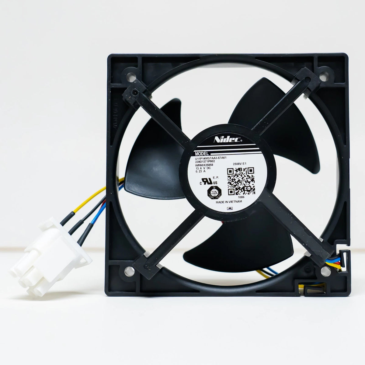 WR60X25858 Evaporator Fan Motor for GE Refrigerator (DC Volts)