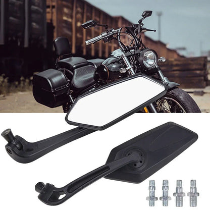 Set of 2 Black 7/8" Handle Bar End Rearview Side Mirrors for KTM 390 (2017)