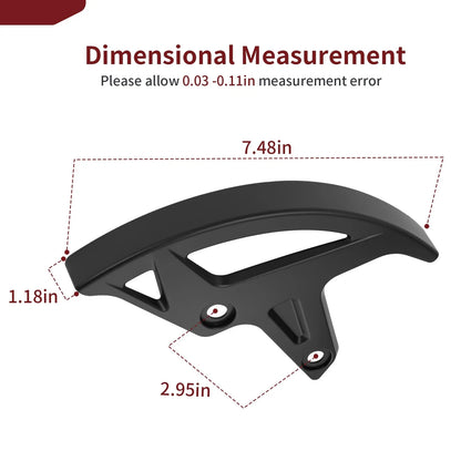 Rear Brake Disc Cover Guard for Honda CR125R, CR250R (2002–2007)