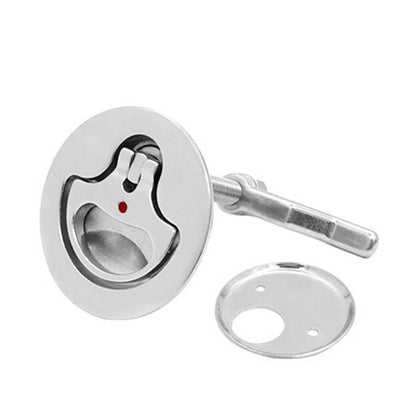 Flush Hatch Latch with Lock and Lift Handle for Marine Boats (Universal)