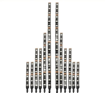 12 Strip LED Underglow Accent Lighting for Harley Motorcycle (1994–2023)